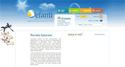 Desktop Screenshot of defanti.com.br